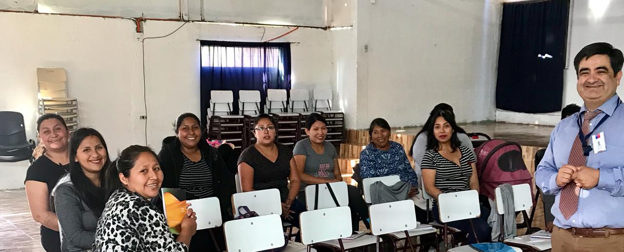 Consultorio Jurídico de Arica ofreció charla a beneficiarias de Programa de Apoyo a la Dinámica Social