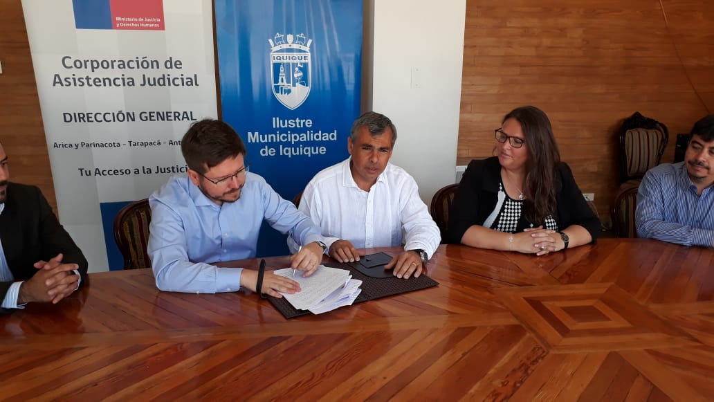 La CAJTA y la Ilustre Municipalidad de Iquique renovaron su Convenio de Colaboración