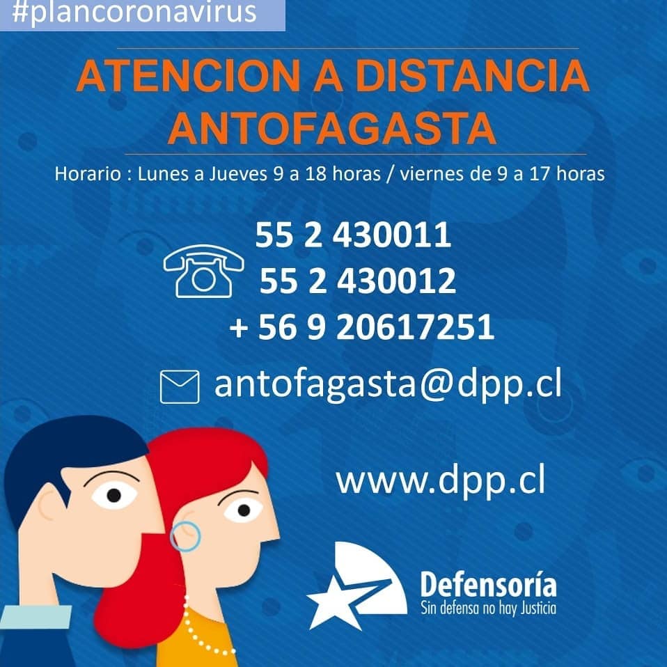 Publicación en Facebook de Seremi de Justicia y Derechos Humanos de Antofagasta