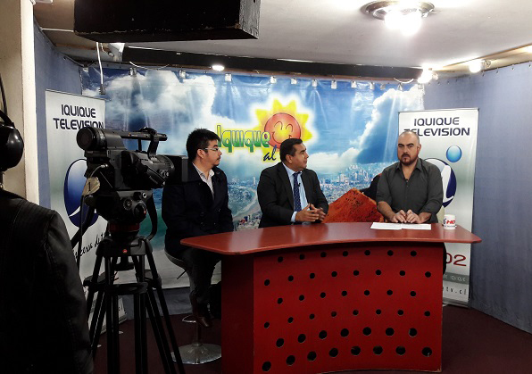 Abogados de la Corporación son entrevistados en Iquique TV por campaña sobre derecho laboral