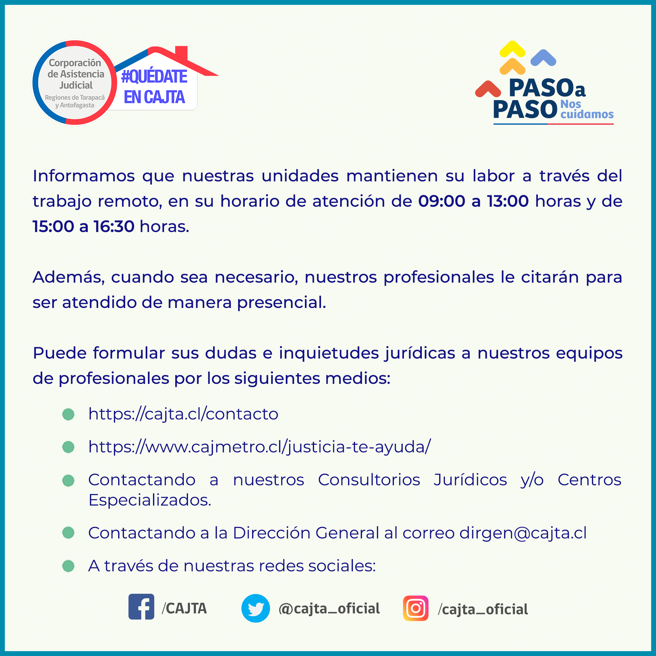 CAJTA Informa