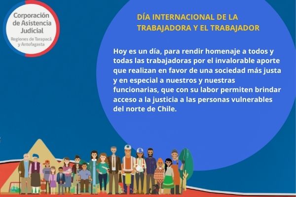 Saludo en el Día Internacional del Trabajador y la Trabajadora