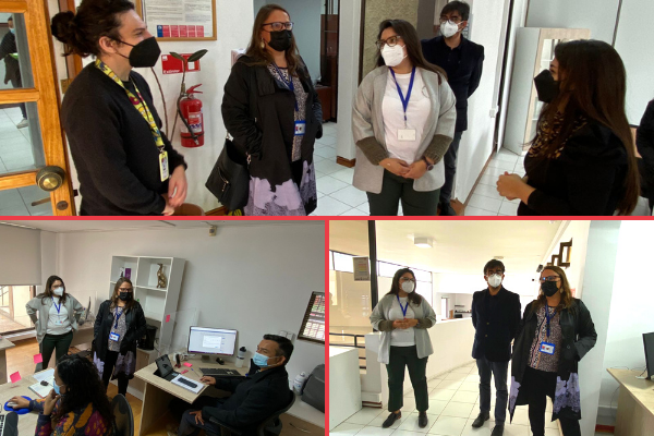 Seremi de Justicia y Derechos Humanos de Tarapacá visita Programa Mi Abogado en Iquique