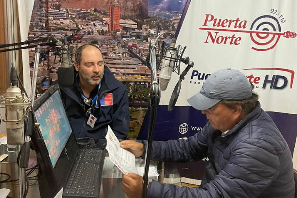 En Radio Puerta Norte Director Regional de CAJTA Arica y Parinacota invitó a la comunidad a la Cuenta Pública