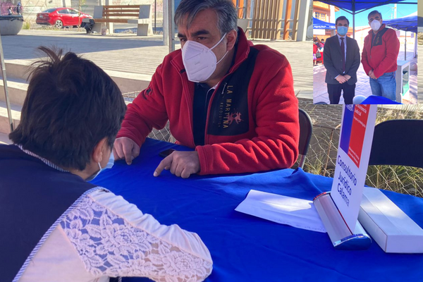 Consultorio JurÃdico de Calama, participó en Gobierno en Terreno realizado en Parque de Av. Independencia