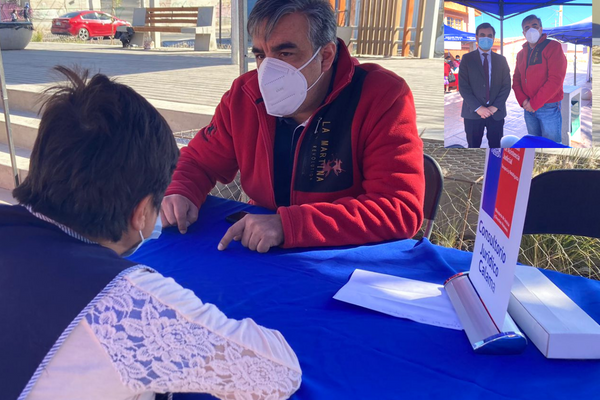 Consultorio Jurídico de Calama, participó en Gobierno en Terreno realizado en Parque de Av. Independencia