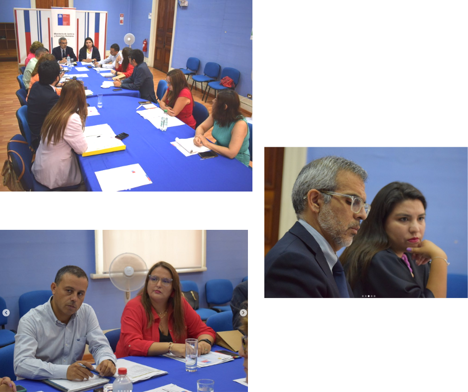 Ministro de Justicia y Derechos Humanos, Luis Cordero Silva, encabezó gabinete de justicia en Tarapacá