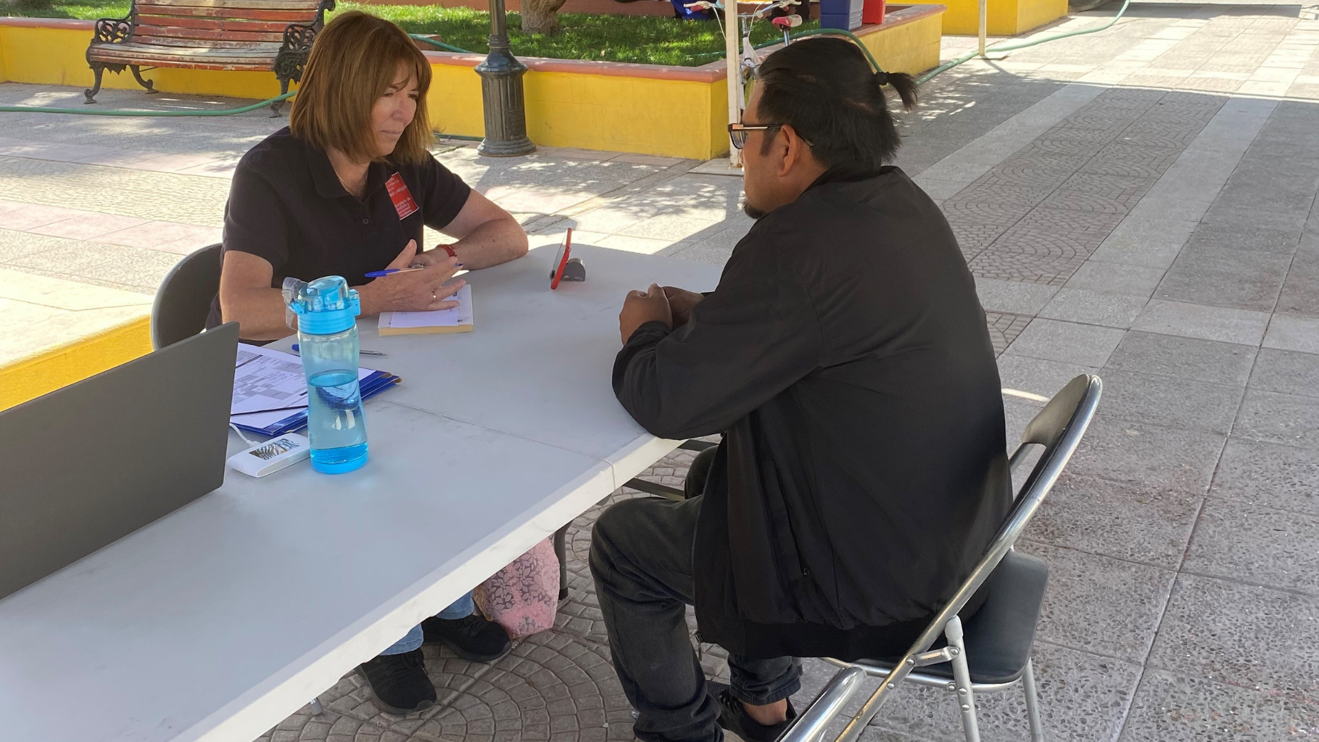 Vecinas y vecinos de CAMIÑA reciben atención jurídica y social de la CAJTA