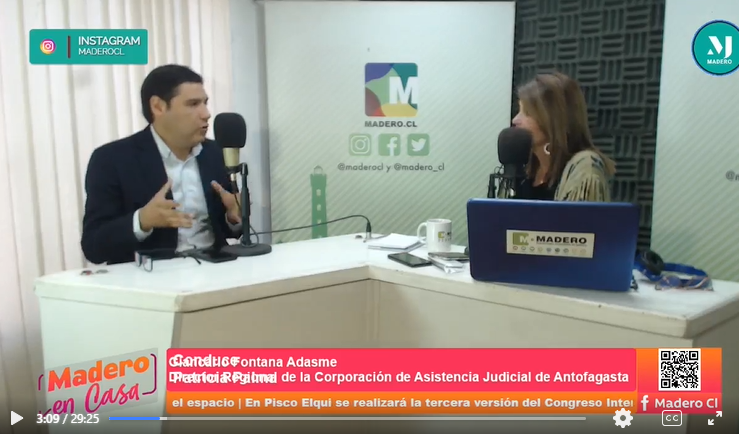 Director Regional de Antofagasta en Radio Madero