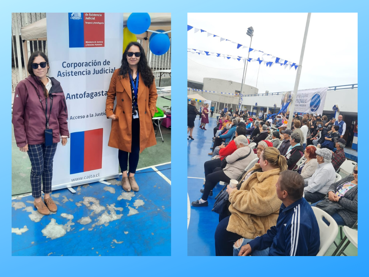 Oficina de Defensa JurÃdica del Adulto Mayor de la Región de Antofagasta participó en la Plaza Ciudadana