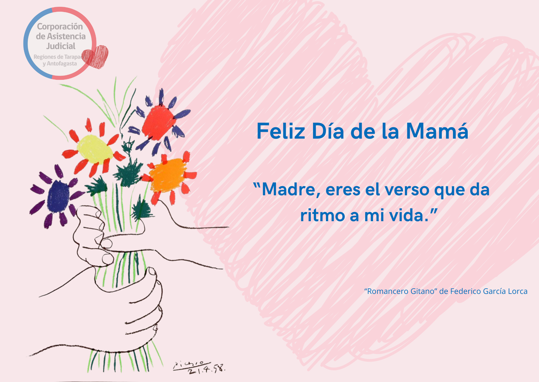 Saludo a todas las mamis en el Día de la Mamá