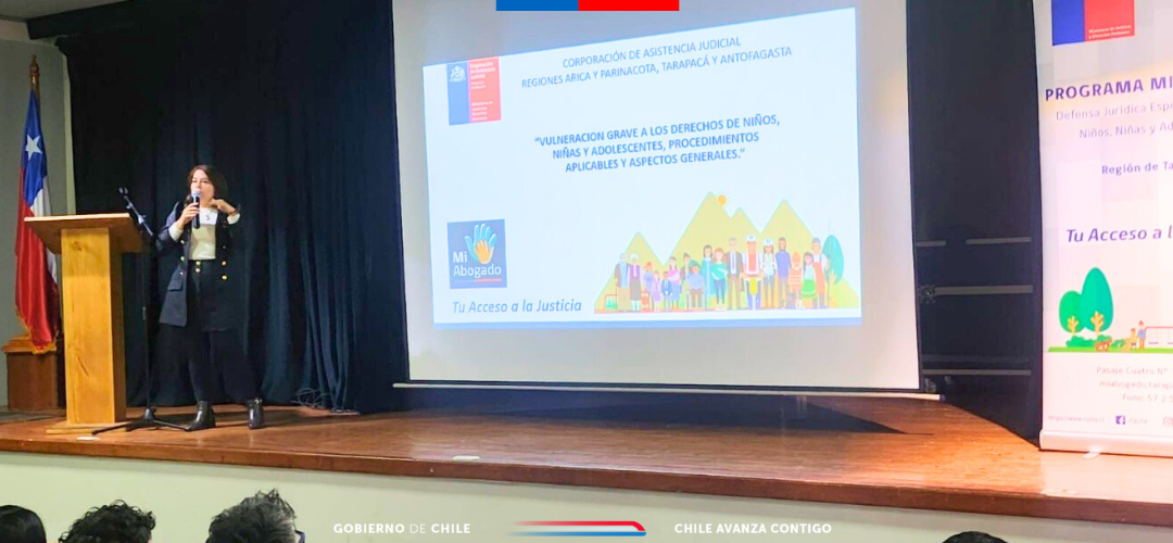 CAJTA presente en seminario sobre protección integral de derechos de la niñez