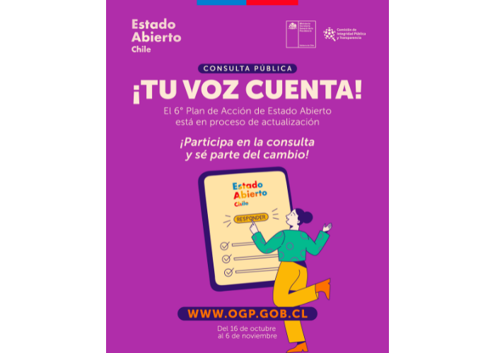 Actualización 6° Plan de Acción de Estado Abierto