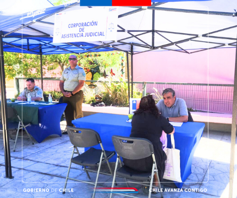 Consultorio Jurídico de Calama participa en Gobierno en Terreno