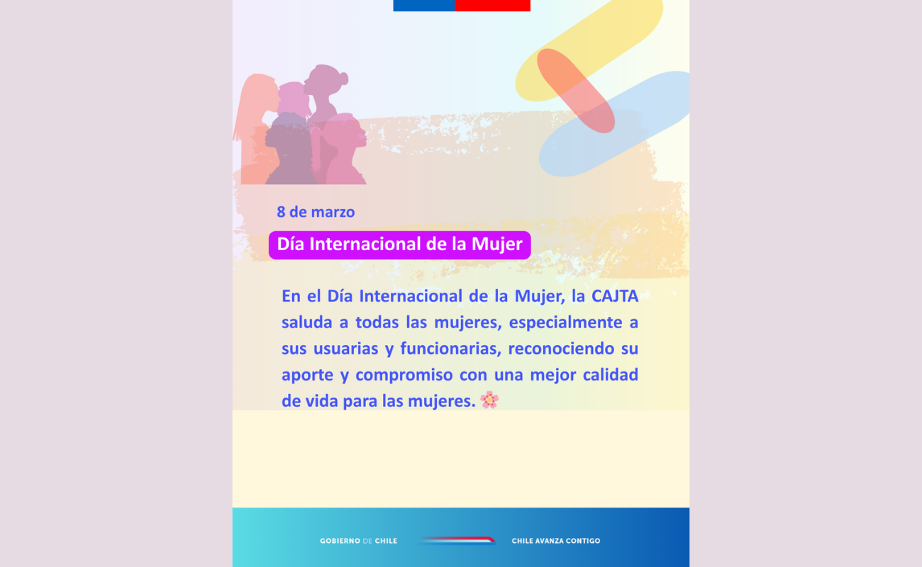 Saludo en el Día Internacional de la Mujer