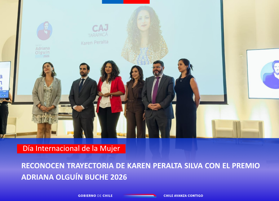 RECONOCEN TRAYECTORIA DE KAREN PERALTA SILVA CON EL PREMIO ADRIANA OLGUÍN BUCHE 2026