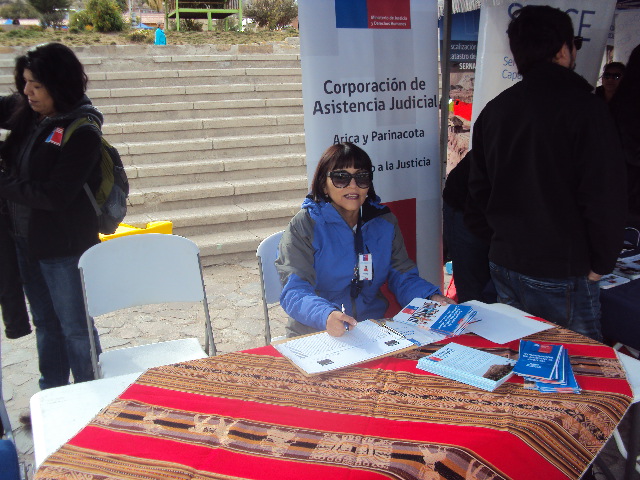 Consultorio JurÃdico Móvil de Arica y Parinacota participa en Gobierno en Terreno y Feria de Servicios