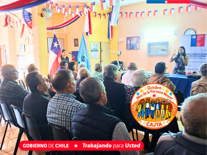 ODAM de Antofagasta brinda charla a “Camaradas Cerro Moreno”