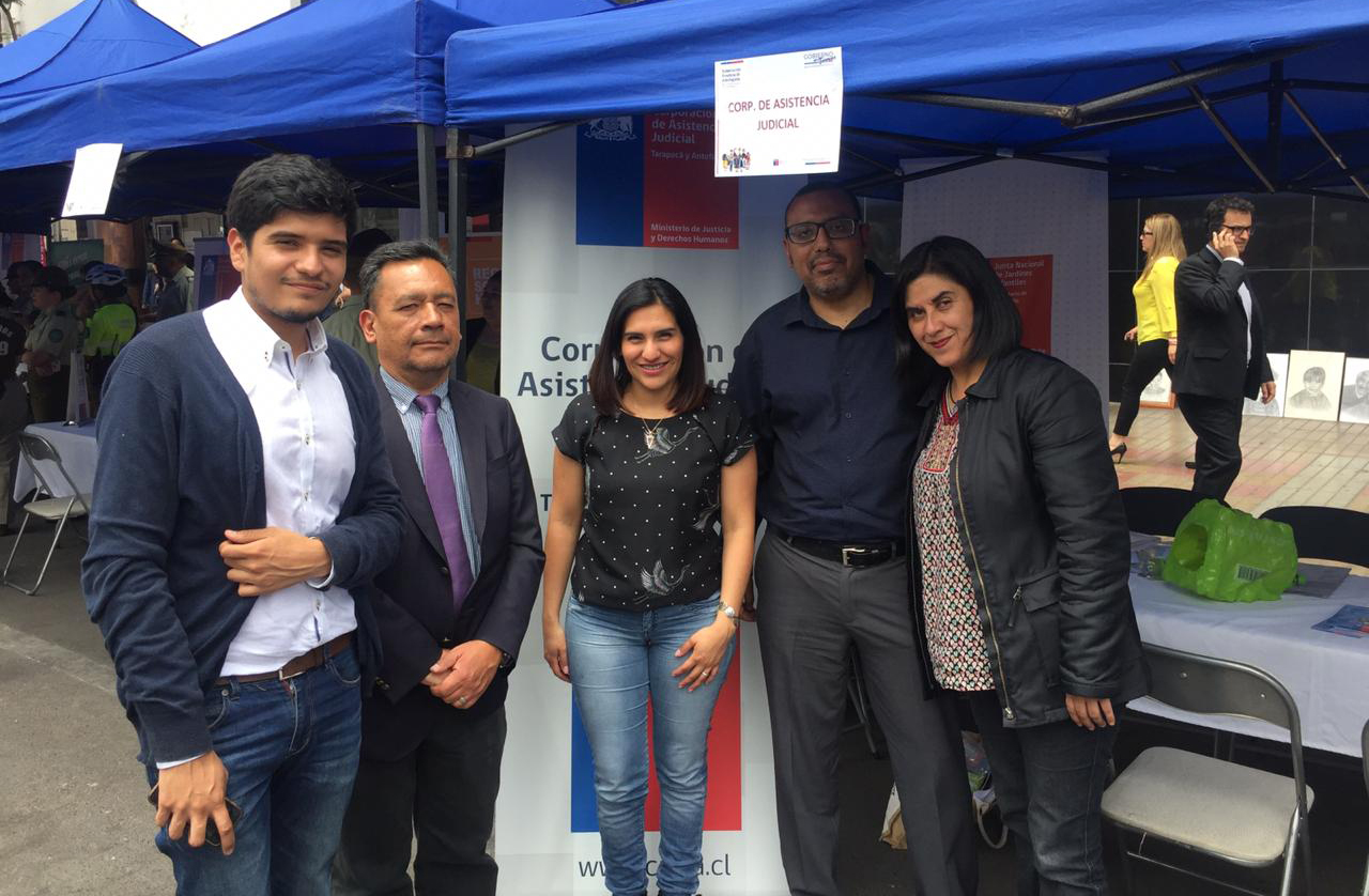 Consultorios Jurídicos de Antofagasta participan en Feria Ciudadana