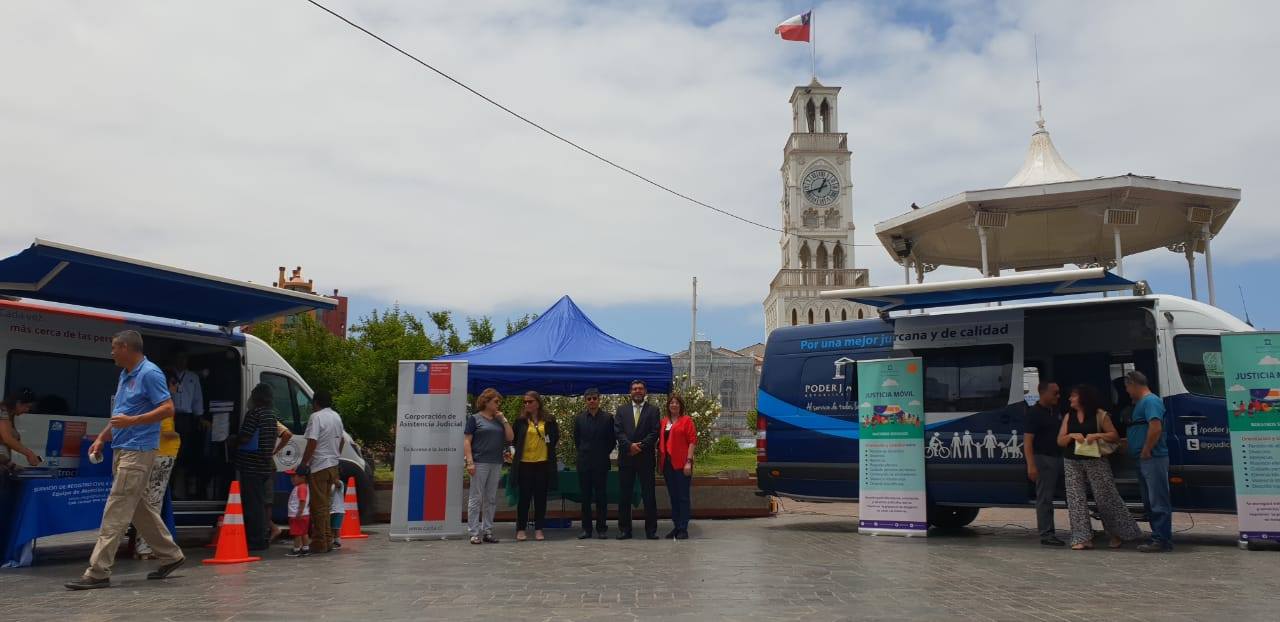 CAJTA participa en “Bus de la Justicia” del Poder Judicial