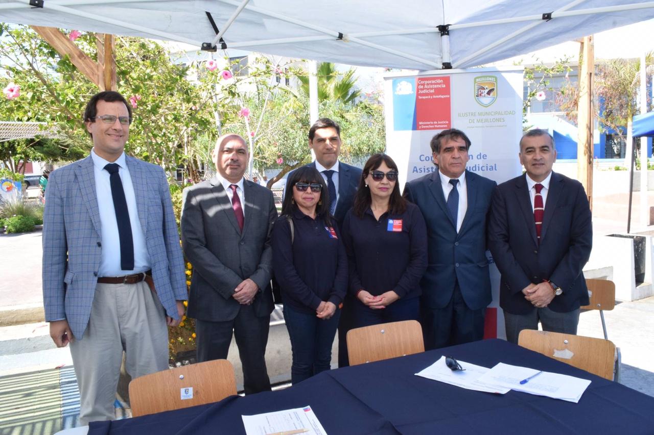 En Plaza de Armas de Mejillones se realizó la Tercera Plaza de Justicia en la Región de Antofagasta