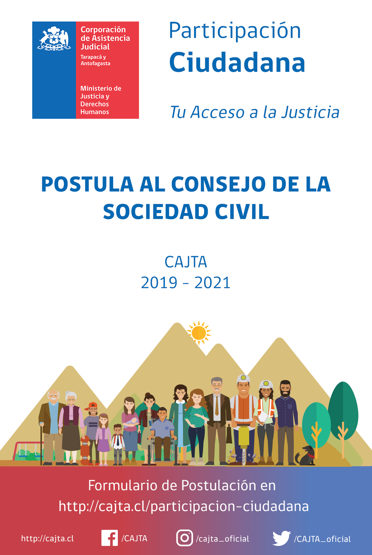 Postulación al Consejo de la Sociedad Civil de la CAJTA