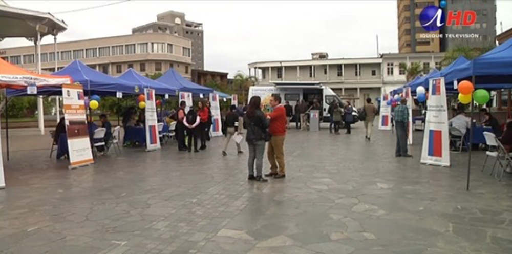 Iquique TV informa a la comunidad sobre la Primera Feria Nacional de las CAJ, "Tu acceso a la Justicia"