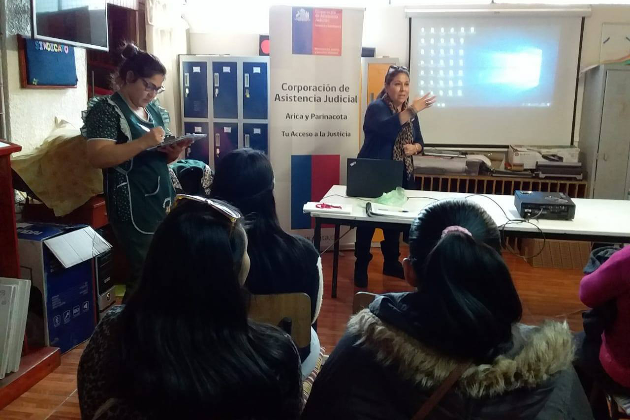 CAVI Arica lleva adelante charla en Jardín Infantil del Hogar de Cristo