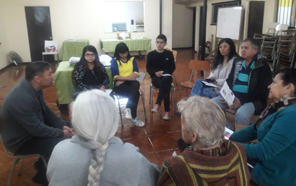 CAVI Iquique lleva a cabo charla a Junta de Vecinos Caupolicán de Iquique
