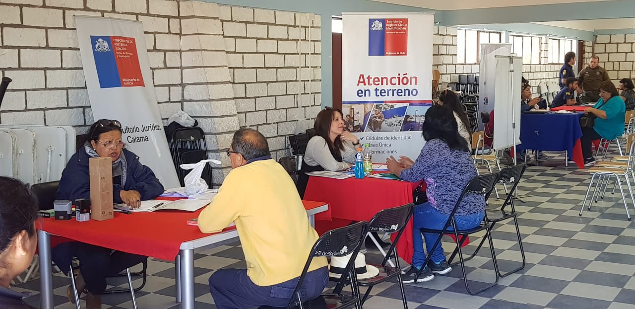 Consultorio Jurídico de Calama participa en Gobierno en Terreno de Toconao