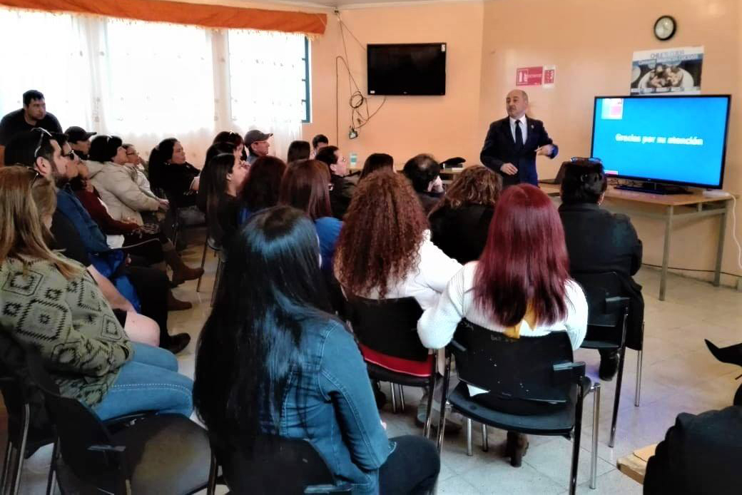 ODL de Antofagasta impartio taller en Centro de Internación Provisoria y de Régimen Cerrado del SENAME