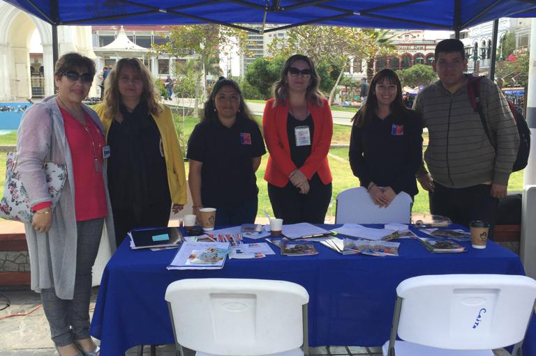 Centro de Familia de Iquique participa en segunda Feria de Salud Migrante